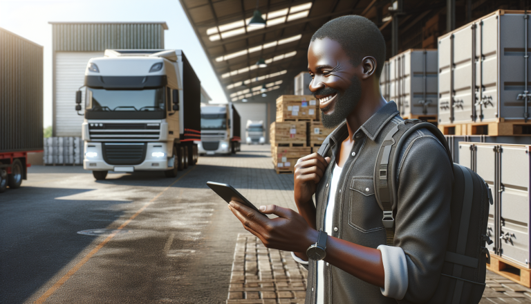 Cash payment for truck loads — South African owner-operator receiving cash on delivery