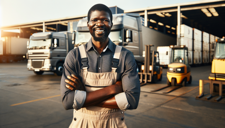 Owner-operator earnings 2026 — South African truck owner reviewing monthly income statement